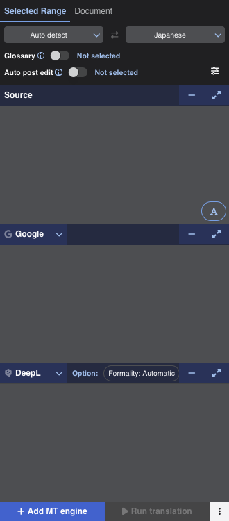 Dark mode