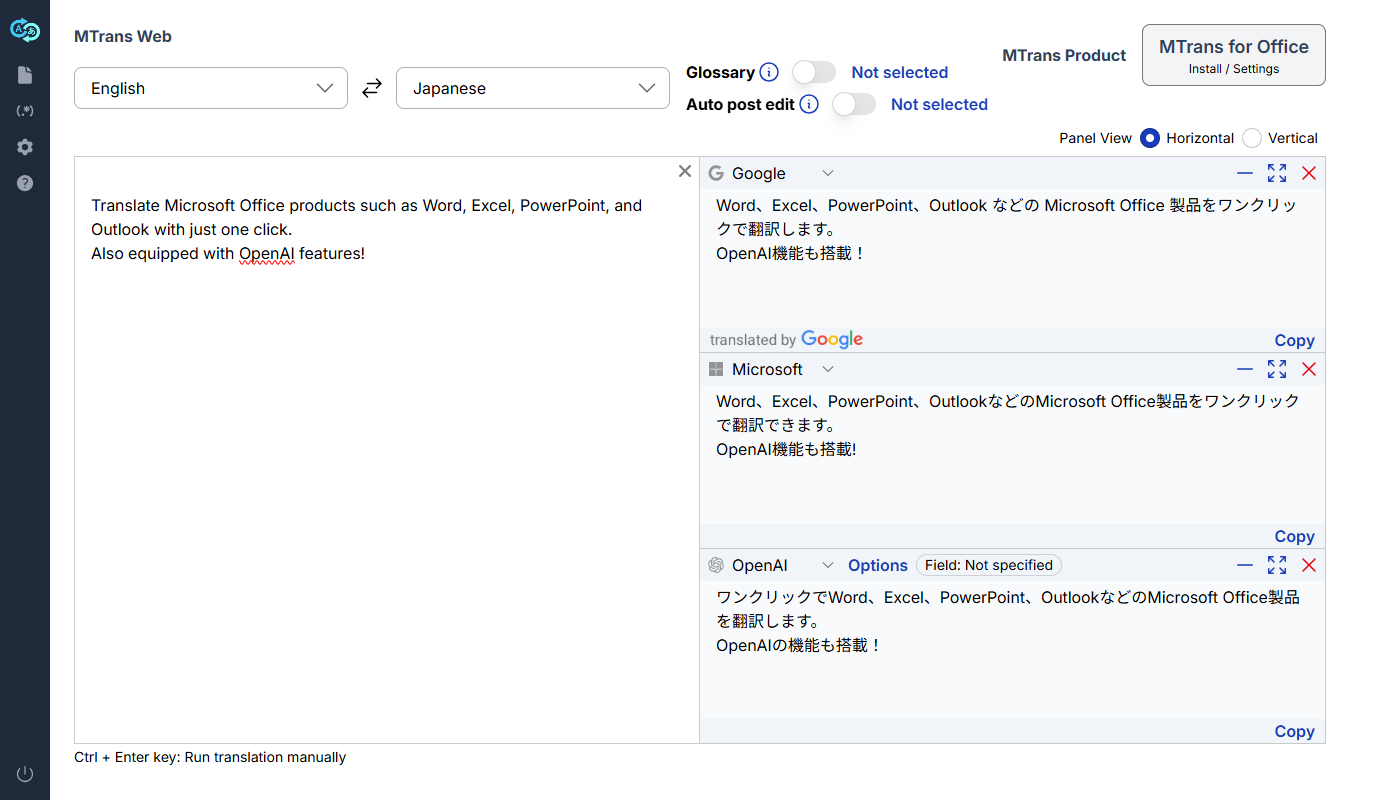 Multiple Translations