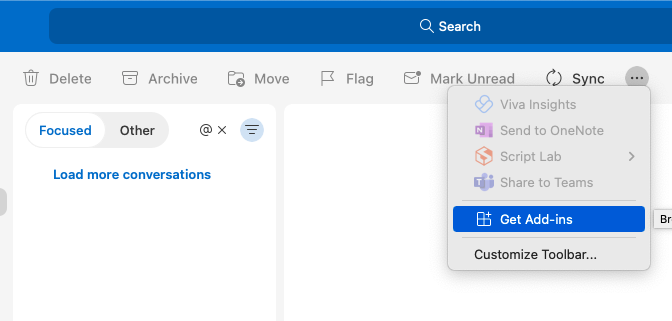 Step 1 to get MTrans for Office (for Outlook on Mac)