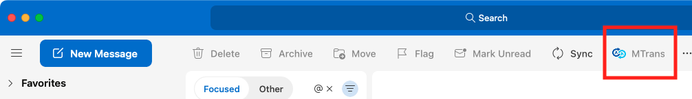 Step 4 to get MTrans for Office (for Outlook on Mac)